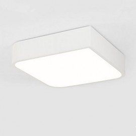 Modern/Contemporary LED / Bulb Included Painting Metal Flush Mount Bedroom / Dining Room / Kitchen / Study Room/Office / Hallway