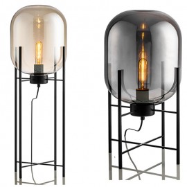 Modern/ Contemporary Metal Table Lamps with Glass Shade