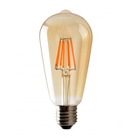 Dimmable by Switch (Silicon Controlled Rectifier) ST64 E27 LED Bulb (220-240V)