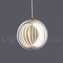 Globe White Rotate Postmodern DIY Pendant Light for Dining Room, Kitchen, Restaurant