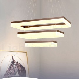 Wi-Fi Smart Dimmable 3 Tiers Modern Contemporary New Style Home Led Pendant Light
