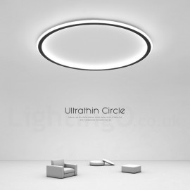 Ultra-Thin Dimmable LED Modern / Contemporary Nordic Style Flush Mount Ceiling Lights with Acrylic Shade for Bathroom,Living Roo