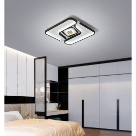 Square Modern Contemporary Flush Mount Light