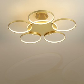 Gold Modern / Contemporary Nordic Style Flush Mount Ceiling Lights with Remote Control - Also Can Be Used As Wall Light