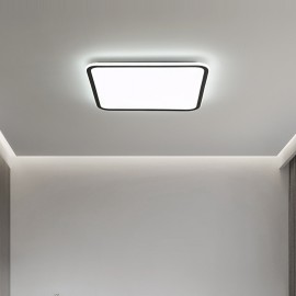Modern Dimmable Square Flush Mount Ceiling Light Indoor Lighting Fixture