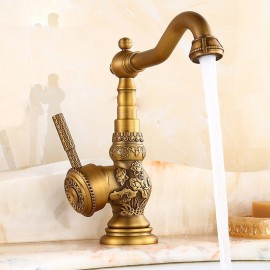 Brass Single Handle Bath Tap for Bathroom Sink Tap