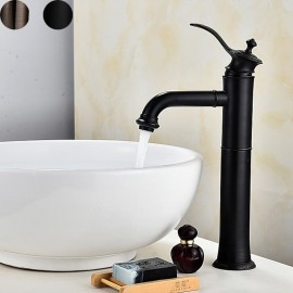 Classic Electroplated Single Handle Bathroom Sink Tap