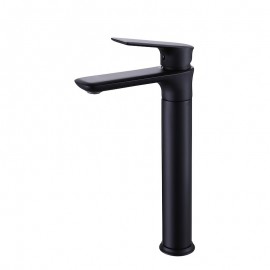 Bathroom Sink Tall Tap Heavy Duty Style Single Handle Bath Vessel Sink Tap Deck Mount Basin Hot Cold Mixer Tap