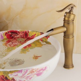 Classic Electroplated Single Handle Bathroom Sink Tap