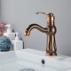 Brass Style Single Handle Bathroom Sink Tap