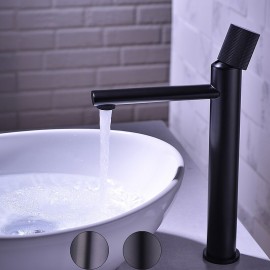 Black Gun Color Basin Tap Single Handle Bathroom Sink Tap