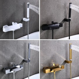 Electroplated Wall Mounted Bath Shower Mixer Tap Bathtub Tap