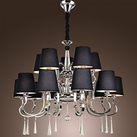 40W Modern/Contemporary / Traditional/Classic / Rustic/Lodge / Vintage / Country / Island Chrome Metal ChandeliersLiving Room / Bedroom /