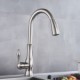 Pull out Spray Brass 2 modes Single Handle Modern Style Kitchen Tap