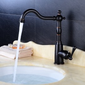 ORB Rotatable Retro Style Single Handle Antique Kitchen Tap