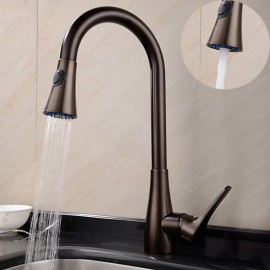 Black Nickel Pull out or Spray Type Oil rubbed Bronze Kitchen Tap