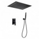 Matte Black LED Shower Tap Rainfall Shower Tap