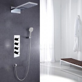 Wall Mounted Waterfall Shower Head Bath Shower Tap