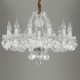 Transparent Crystal Chandelier European Luxury Decrative Ceiling Light