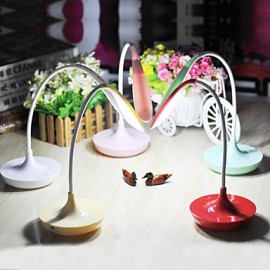 Modern Creative Multicolor USB Rechargeable Touch Control 600Lx LED Desk Lamp Table Lamp