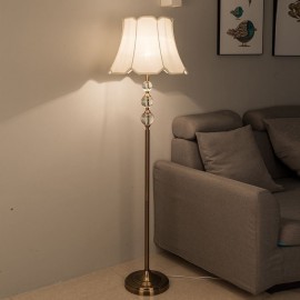 Postmodern Crystal Floor Lamp Decoration Bedside Floor Lights American Crystal Standing Lamp
