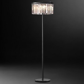 Elegant Designs Crystal Floor Lamp 4 Lights