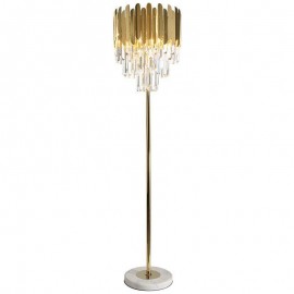 Nordic Light Luxury Crystal Floor Lamp Decorative Standing Light 40*160cm