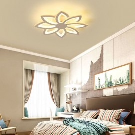 Flush Mount Eye-catching Acrylic Flower Ceiling Light 55cm