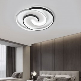 Flush Mount Acrylic Wrap Round Ceiling Light