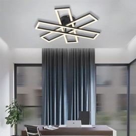 Minimalist Flush Mount Aluminum Art Windmill Ceiling Light