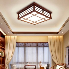 Retro Ceiling Light Decorative Wooden Ceiling Lamp