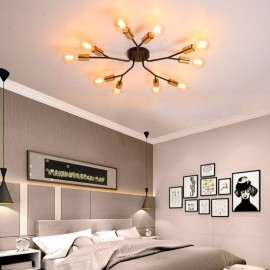 Modern Ceiling Light Fixture Black Vintage Chandelier