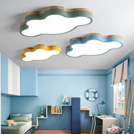 Flush Mount Modern Creative Acrylic Cloud Shape Ceiling Light Kids