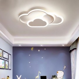 Modern Creative Acrylic Lights Cloud Shape Flush Mount Ceiling Light