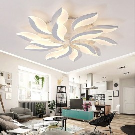 Acrylic Petal Flush Mount Ceiling Light