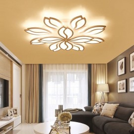 Acrylic Flower Flush Mount Ceiling Light