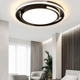 Modern Minimalist Flush Mount Ceiling Light Circular Ceiling Fixture