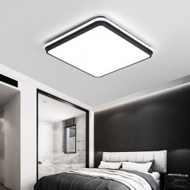 Minimalist Square Flush Mount Ceiling Light Fixture Modern Acrylic Lighting