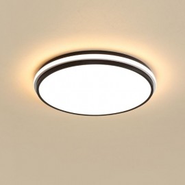 Minimalist Circular Flush Mount Ceiling Light Fixture Modern Acrylic Lighting