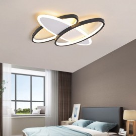 Modern Acrylic Flush Mount Oval Ceiling Light
