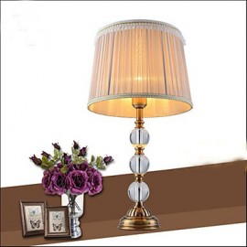 The Desk lamp Decoration lamp Simple European Crystal Copper