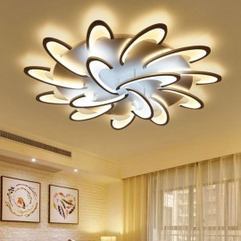 Modern Simple Flush Mount Acrylic Windmill Ceiling Light