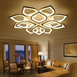 Modern Simple Flush Mount Acrylic Petal Ceiling Light