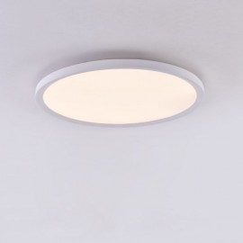 Nordic Round Flush Mount Super Thin Ceiling Light Aluminum Roung Lamp Lighting 24W