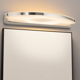 Modern Mirror Lighting 12W Wall Sconce Bathroom Lighting Stainless Steel