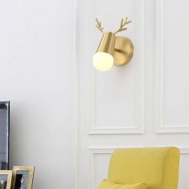 Nordic Brass Wall Lamp Mirror Front Light