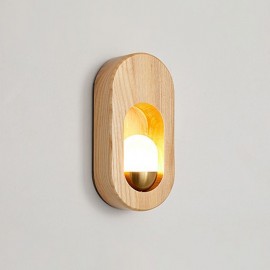 Japanese Decoration Wall Light Wood Wall Lamp Entrance Aisle