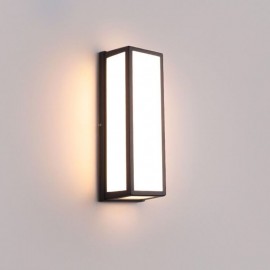 Rectangular Wall Light Modern Waterproof Villa Porch Wall Lamp