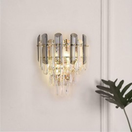 European Wall Sconces Crystal Wall Lights Bathroom