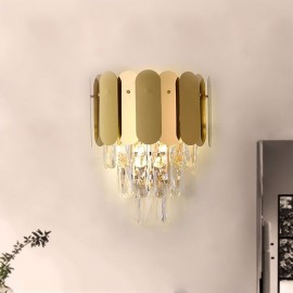 Modern Crystal Wall Sconce Wall Lamp Fixtures Bedside